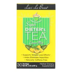 Laci Le Beau Super Dieter's Lemon Mint Tea - 1 Box/30 Bags