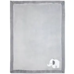 Wendy Bellissimo Elephant 2 Ply Plush Blanket
