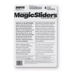 Magic Sliders 4pk 1.75' Square Adhesives