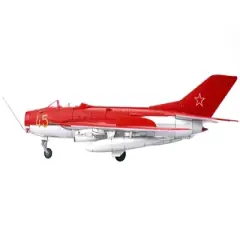 Mikoyan-Gurevich MiG-19S Farmer C Fighter Aircraft "Yellow 45" "Wing" Series  1/72 Diecast Model by Panzerkampf