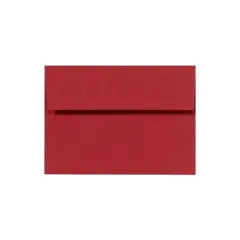 LUX A4 Invitation Envelopes 4 1/4 x 6 1/4 250/Box Ruby Red LUX-4872-18-250