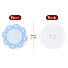 Unique Bargains Soft Double Scale Rulers and Measuring Tools Mini Cartoon Sun Design Tape 150cm/60 Inch