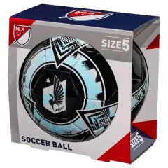 MLS Minnesota United Size 5 Soccer Ball: Rubber Bladder,