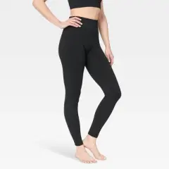 Women's Wander by Hottotties Seamless Thermal Leggings - Black