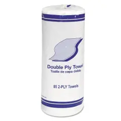 Whitehall Kitchen Roll Towels 2-Ply 11" White 85/Roll 30 Rolls/Carton 1797