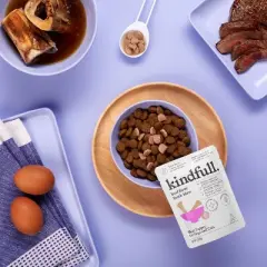 Bone Broth Stew Wet Meal Topper for Dog and Cat Food - 3oz - Kindfull&trade;