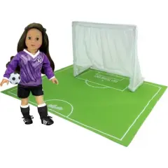Sophia&rsquo;s Soccer Field Set for 18" Dolls, Green