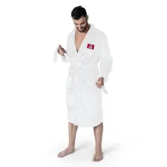 NCAA Arizona Wildcats White Out Silk Touch Robe Large/XLarge