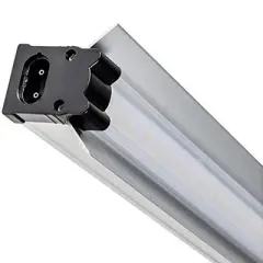 SunBlaster 12" Prism Lens 12W 6400K Full Spectrum LED Strip Light Indoor Greenhouse Plant Grow Lamp with Built-In Reflector & Mounting Clips