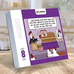 TF Publishing 2024 Daily Desktop Calendar 5.25"x5.25" Shoebox