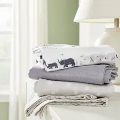 Muslin Swaddle Blankets 3pk - Cloud Island&trade; Two by Two Animals