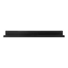 36" Mezzo Modern Metal Ledge Shelf Black - Kate & Laurel All Things Decor