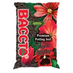 Michigan Peat General All Purpose Premium Potting Soil with Perlite for Indoor Outdoor Pots, Planters, Raised Bed, and Container Gardening, 25 Pounds