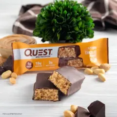 Quest Nutrition 18g Hero Protein Bar - Crispy Chocolate Peanut Butter