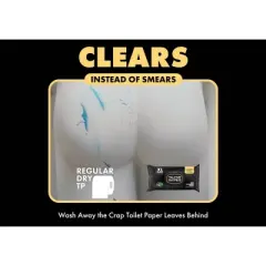 Dude Wipes Shea Butter Flushable Wipes - 3pk/48ct