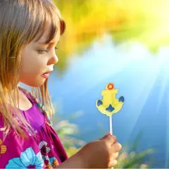 Zeesy Nautical Lollipops &ndash; 12 Pack of Individually Wrapped Candy &ndash; Cruise Party Favors and Nautical Baby Shower Treats