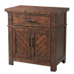 Dex Nightstand Walnut Brown - Picket House Furnishings