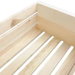 Wilson's Medium Wooden Pine Crates - 2 Pack - 9.9" x 4.7" x 11.7"