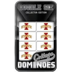 MasterPieces Officially Licensed NCAA Iowa State Cyclones 28 Piece Dominoes Game for Adults