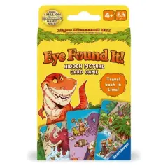 Ravensburger Eye Found It! World of Dinosaurs Card Game: Educational Creative Thinking, 2+ Players, Classic Board Games