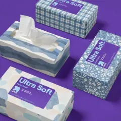 Ultra Soft 3-Ply Facial Tissue - up&up&trade;