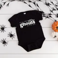 The Juniper Shop All The Ghouls Love Me Baby Bodysuit