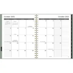 Mead 2025-2026 Weekly/Monthly 11"x9.375" Sage Large Planner