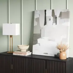 36" x 30" Abstract Unframed Wall Canvas - Threshold&trade;: Modern Style, Digital Art Medium, Horizontal Layout