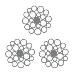 YBM Home Silicone Trivet Mat,3-pack