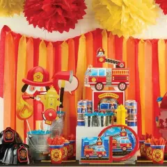 48ct Fire Truck Disposable Napkins