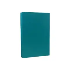 JAM Paper Legal Matte 28lb Paper 8.5 x 14 Teal 50 Sheets/Pack 16729441
