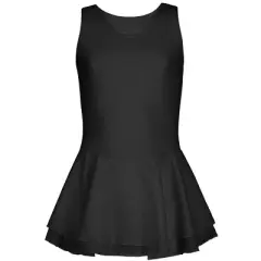 Capezio Classics Double Layer Skirt Tank Dress - Girls