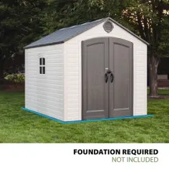 Lifetime 8 ft. x 10 ft. Outdoor Storage Shed (60371)