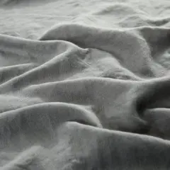 Sweet Home Collection | Prewashed Vintage Linen Style Crinkle Sheet Set - Extra Soft, Lightweight Bed Sheets and Pillowcase Set