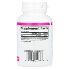 Natural Factors Biotin, 10,000 mcg, 60 Vegetarian Capsules