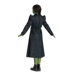 NBCUniversal Girls' Wicked the Musical Elphaba Shiz Classic Costume Dress