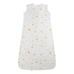 Owlivia Baby Organic Cotton 0.5tog Wearable Blanket,  Sleepsack with 2-Way Zipper - Golden Star