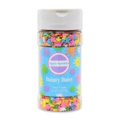 Mystic Sprinkles Dainty Daisy Confetti Mix 2.6oz Bottle
