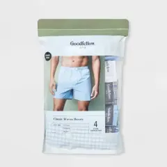 Men's 4+1 Bonus Pack Woven Boxer - Goodfellow & Co&trade; Colors May Vary