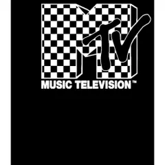 Men's MTV and Checker Logo T-Shirt