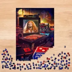 Toynk Halloween Pizza Party 1000-Piece Jigsaw Puzzle By Rachid Lotf | Toynk Exclusive