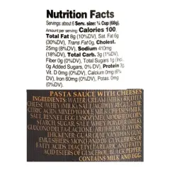 Borgo de' Medici Antico Mulino Truffle Alfredo Pasta Sauce 14.1 oz.
