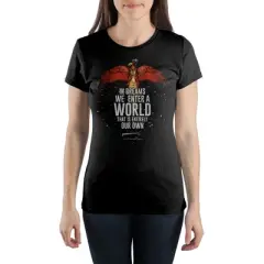 J.K. Rowling Harry Potter Quote Women's Black T-Shirt Tee Shirt