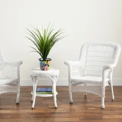 Nearly Natural 7-in x 8-in Handmade Mexican Talavera Ceramic Planter