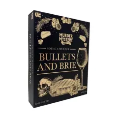 University Games Murder Mystery Party - Bullets and Brie Board Game