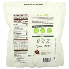 Nutiva Organic Hemp Seeds, Raw Shelled, 3 lbs (1.36 kg)