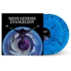 NEON GENESIS EVANGELION - NEON GENESIS EVANGELION (Original Series Soundtrack) (Colored Vinyl Blue Smoke 140 Gram Vinyl Gatefold LP Jacket)