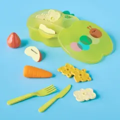 Baby Doll Snack Play Set - Gigglescape&trade;: Doll Accessories with Food, Utensils, Plate, Fits All Sizes 13-Piece Kit