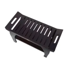 DecoTeak&reg; Tranquility&reg; 30" Teak Wood Shower Bench with Shelf and LiftAide&reg; Arms in Woodland Brown Finish