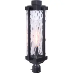 Craftmade Lighting Pyrmont 1 - Light Post Light in  Oiled Bronze Gilded